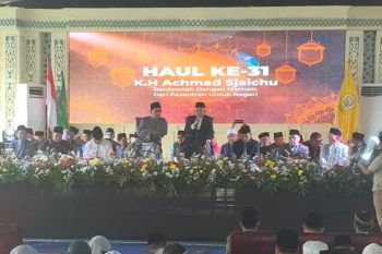 Haul ke-31 Ponpes Al-Hamidiyah Depok dihadiri Mantan Wapres KH Ma'ruf Amin