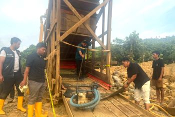 Polres Tanah Laut tindak aktivitas pertambangan emas diduga ilegal