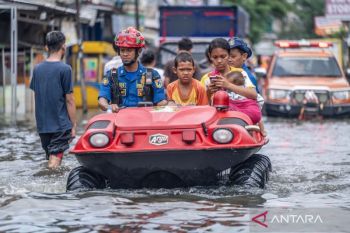 19 RT di Jakarta masih tergenang banjir pada Minggu pagi