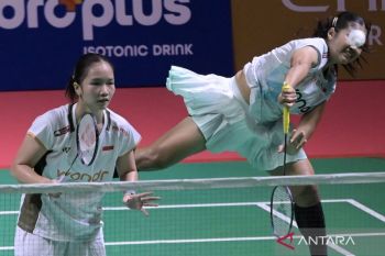 Pebulu tangkis Rachel/Febi ikut takluk, Indonesia tertinggal 0-2 dari Korsel