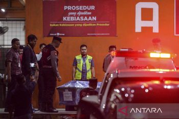 Jenazah pramugari pesawat ATR 42-500 tiba di Bandara Soetta