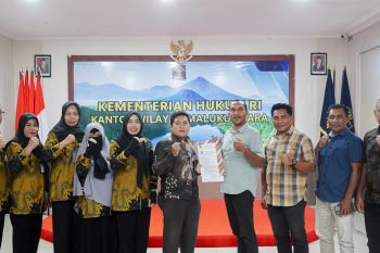 Kemenkum Malut harmonisasi Ranperda Pemberantasan Narkoba Halmahera Timur