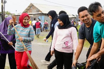 Dukung program Pangkalpinang bersih dan bebas banjir, PLN ikut serta dalam kegiatan Kolak Beko