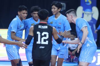 Proliga 2026 - Garuda Jaya buat kejutan kalahkan juara bertahan Bhayangkara Presisi