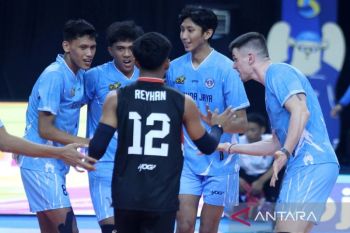 Garuda Jaya buat kejutan kalahkan juara bertahan Bhayangkara Presisi