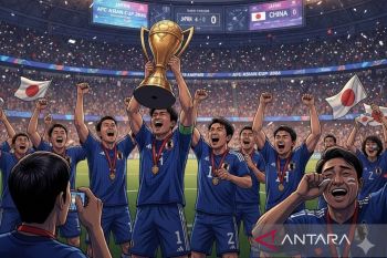 Cetak sejarah, Jepang jadi tim pertama yang koleksi tiga gelar Piala Asia U-23