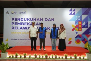 DJP Sumut: Pengukuhan 286 relawan pajak tingkatkan layanan masyarakat