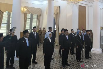 Gubernur Banten lantik 10 pejabat dengan tekankan manajemen talenta