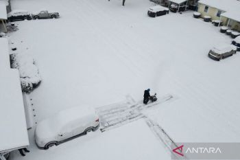 30 orang meninggal akibat Hujan salju ekstrem di Jepang