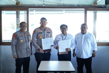 PLN UIW MMU-Polda Maluku tandatangani MOU pengamanan objek Vital Nasional