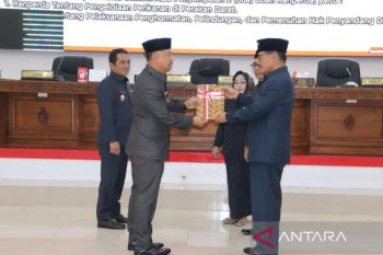Pemkab sampaikan dua raperda ke DPRD Barito Selatan