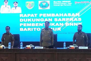 Pemkab Bartim siapkan BNNK dan Pusat Rehabilitasi pertama di Kalteng