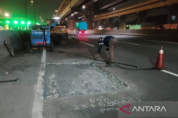 JTT intensif pelihara Jalan Tol Jakarta-Cikampek hadapi cuaca ekstrem