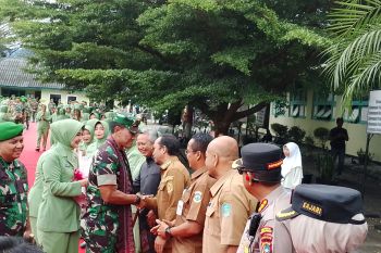 Danrem 045/Gaya tekankan sinergi ketahanan pangan saat kunjungi Kodim 0413/Bangka