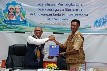 PLN UP3 Wamena-Pemkab Jayawijaya perkuat mitigasi kebencanaan