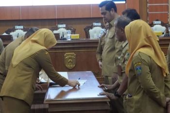 Semua kepala OPD di lingkungan Pemkab Jepara teken perjanjian kinerja 2026
