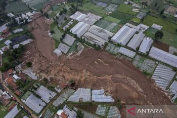 23 personel Marinir menjadi korban dalam bencana  tanah longsor di Bandung Barat