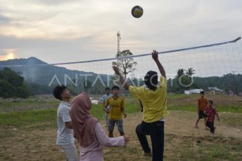 Aktivitas olahraga anak-anak penyintas bencana