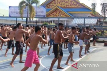 Lapas Kelas IIA Pekanbaru Hidupkan Semangat WBP Lewat Senam Pagi