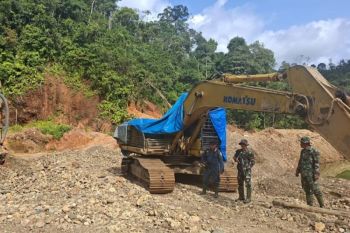 Kemenhut dan Satgas PKH tertibkan PETI di Hutan Padang Aro