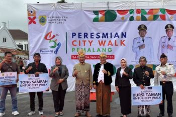 Bank Jateng bersinergi dengan pemda percantik City Walk Pemalang