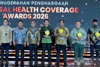 Pemkab Aceh Barat raih penghargaan UHC dari BPJS Kesehatan