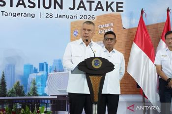 Stasiun Jatake Tangerang untuk perkuat transportasi massal