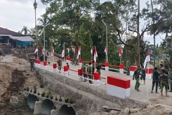 TNI resmikan enam jembatan di Agam pulihkan akses warga