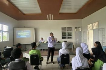 Polresta Bandarlampung beri penyuluhan hukum kepada siswa sekolah