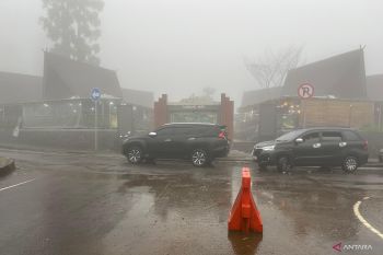 Polres Bogor imbau pengendara waspadai cuaca ekstrem saat melintasi jalur Puncak