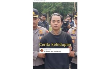 Hoaks foto Reza Arap ditangkap polisi