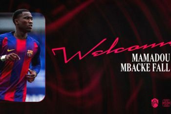 Bek muda Barcelona Mamadou Mbacke Fall resmi hijrah ke MLS