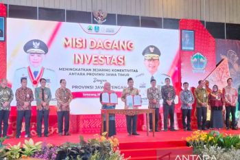 Pemprov Jatim jalin misi dagang dengan Pemprov Jateng catatkan transaksi Rp2,9 triliun