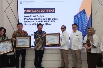 Sulut raih sertifikat akreditasi pelatihan pemeriksaan keuangan negara