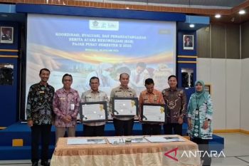 10 pemda di Bengkulu tandatangani rekonsiliasi DBH pajak