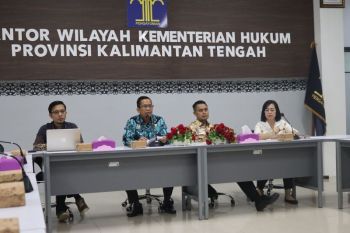 Kanwil Kemenkum perkuat pemahaman IRH bagi pemda di Kalteng