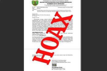 BKPSDM Bartim sebut hoaks surat mutasi aparatur di lingkup sekolah
