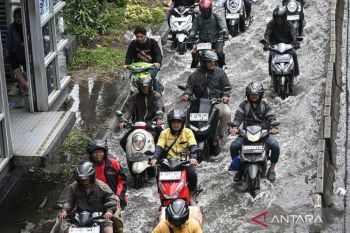 Hujan masih akan guyur sebagian Jakarta Jumat ini