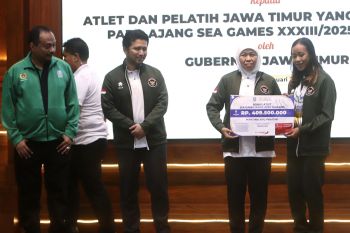 Pemprov beri bonus atlet dan pelatih SEA Games 2025 asal Jatim