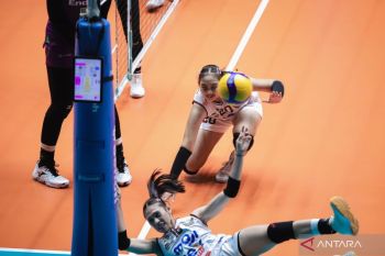 Pertamina Enduro pastikan posisi kedua usai benamkan Falcons