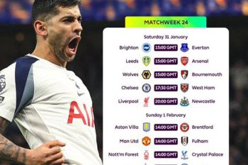 Jadwal Liga Inggris: Arsenal vs Leeds United, MU vs Fulham