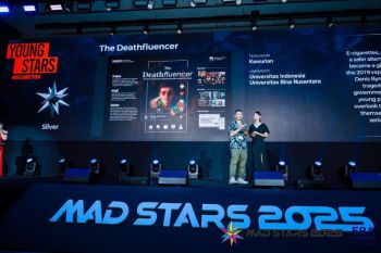 Tim Mahasiswa Indonesia berhasil raih penghargaan silver award global Mad Starts Korsel