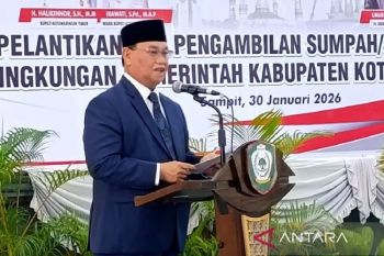 Bupati Kotim instruksikan kepala OPD siaga hadapi karhutla