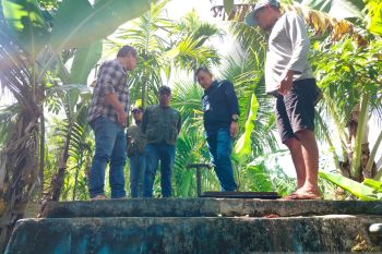 Bantuan sarana air bersih Kemenhut di Palembayan sudah mengalir ke 162 KK