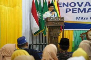 Wamen Dikdasmen di Pematangsiantar, saksikan penyerahan renovasi Masjid Taqwa Muhammadiyah
