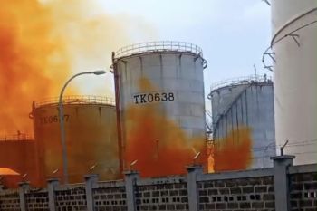 Kebocoran pipa kimia di Cilegon bikin warga panik