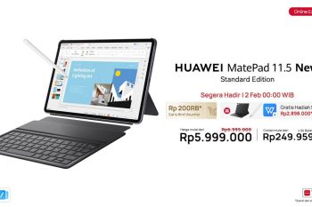 HUAWEI MatePad 11.5 New Standard Edition dukung produktivitas profesional muda