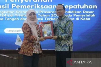 Bupati Bangka Tengah komitmen tindak lanjuti LHP kepatuhan BPK