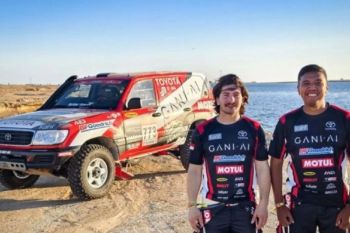 Di Gurun Yanbu, dua pembalap Indonesia menuntaskan Dakar
