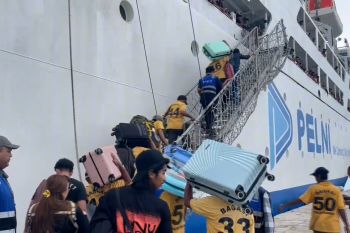 Gelombang arus balik penuhi pantoloan, tercatat 2.670 penumpang